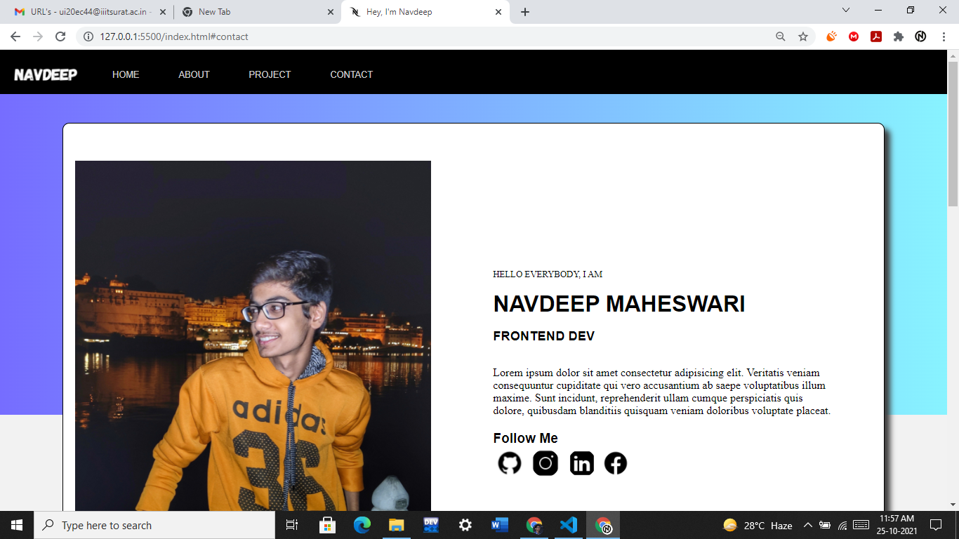 Hey, I'm Navdeep